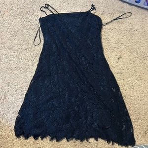 Francesca’s Blue Lace Dress